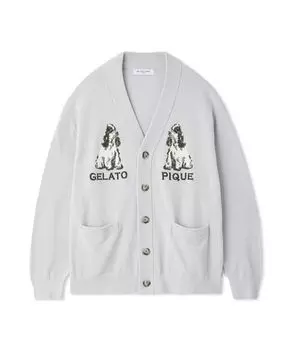 HOMME Air Mokodog JQD Кардиган PMNT244972 LBLU [Gelato Pique] Мужской