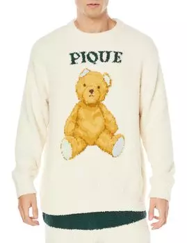 HOMME Baby Moco Bear JQD Пуловер PHNT225958 CRM L [Gelato Pique] Мужской
