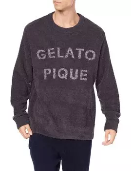 HOMME Baby Moco Logo JQD Пуловер PMNT214999 NVY M [Gelato Pique] Мужские тёмно-синий