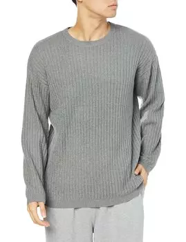 HOMME Моющийся пуловер Smoothie PMNT224953 GRY M [Gelato Pique] для мужчин серый