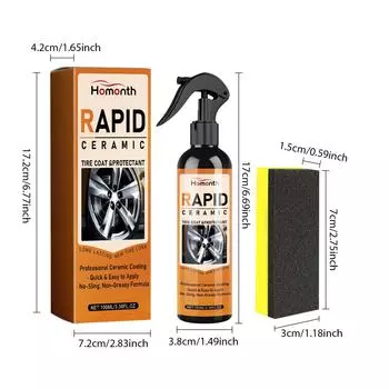 Homont 100 мл автомобильное керамическое покрытие спрей для ремонта автомобильной краски защитное покрытие автомобильная краска средство для удаления царапин авто полировка распыление 100ml