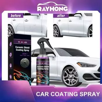 Homont автомобильное покрытие спрей для обслуживания автомобильной краски, обеззараживание, восстановление, осветляющее покрытие, специальное средство для автомобильного покрытия 100ml