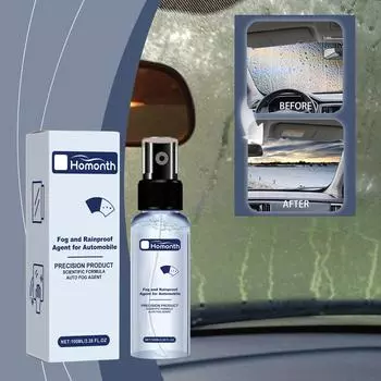 Homont очиститель для автомобильного лобового стекла, паста для автомобильного стекла, пленка для автомобильного стекла, покрытие, водонепроницаемое, непромокаемое, противотуманное стекло 100ml