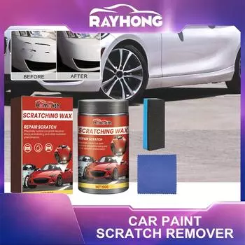 Homont средство для удаления царапин с автомобильной краски Ремонт лакокрасочного покрытия автомобиля Очистка Ремонт Протирочная ткань Ремонт и обслуживание царапин 100g set