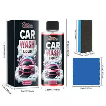 HOMONTH 100 мл автомобильный шампунь высокой концентрации автомобильные аксессуары Детейлинг супер пенный очиститель многофункциональный уход за автомобилем автомойка 100ml