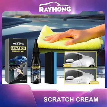 Homonth крем от царапин для ремонта и ухода за автомобилем, уход за лакокрасочными поверхностями, восстановление, очистка и осветление, крем для ремонта автомобильных царапин 100ml boxed
