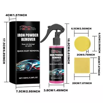 Homonth преобразователь ржавчины 100 мл автомобильный спрей для удаления ржавчины антикоррозийная краска для металла ржавчина преобразователь ржавчины защита от ржавчины для мотоцикла 100ml