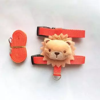 Хомяк Кролик Мелкие домашние животные Нагрудный ремень Уличный тяговый трос Регулируемый поводок Жилет для кролика Ежа Морской свинки M