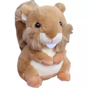 Хомяк Украшение для дома Белка Мягкие игрушки Мягкая игрушка в виде животного Белка Мягкая кукла Мягкие игрушки 20cm