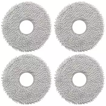 Homukari Eco Bags Vacuum Cleaner Сменные насадки для швабры Расходные материалы Полностью моющиеся Двухразовые тряпки для швабры ECOVACS DEEBOT X1 X1 T20 T10 Omni/ Turbo/