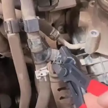 Хомут для шланга, плоскогубцы, ручной инструмент для ремонта автомобиля, тиски для водопроводных труб, обжимные клещи для автомобильного шланга, масляного шланга, тип R красный