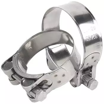 Хомут для труб европейского типа из нержавеющей стали 304 повышенной прочности 17-19 (201 stainless steel)