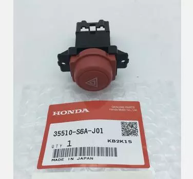 HONDA Acura Red Hazard Switch 35510-S6A-J01 Genuine 2002-2006 RSX TYPE-S
