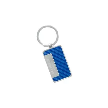 Honda Civic Blue Imitation Carbon Fiber Key Chain