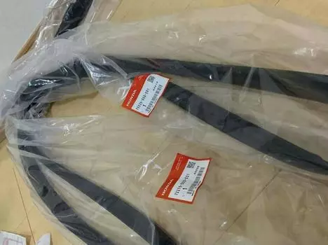 Honda Civic EP3 Front Door Runchannel RH & LH Pair Set OEM Genuine