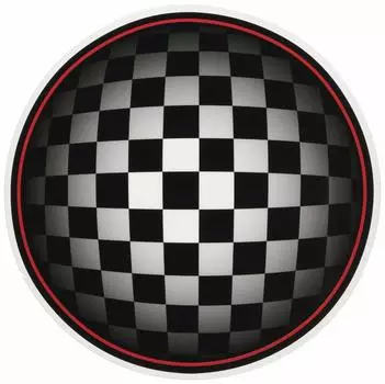 HONDA Decal Fuel Lid N-ONE [JG1 JG2] (Checker) [08F31-T4G-000H]