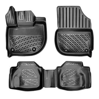Хонда Джаз (После 2020 года) Высококачественные и прочные резиновые автомобильные коврики — без запаха, нескользящие, долговечные.