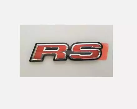 Honda FIT JAZZ RS RED EMBLEM Badge 75731-T5B-003 Genuine OEM JDM N