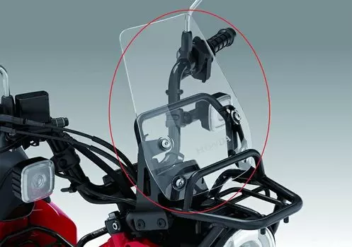 Honda Genuine 23 Year Model CT125 JA65 Ветровое стекло Ветровое стекло Экран (Охотник Каб) 08R72-K2E-J10ZE