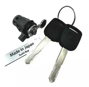 Honda Genuine 72185-S9A-013 Driver Front Door Lock Cylinder w/ Keys Element CR-V