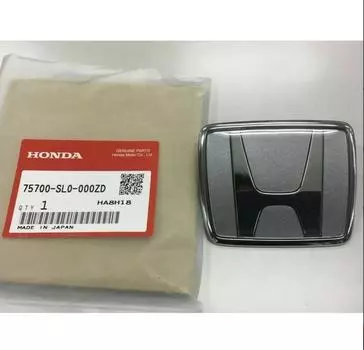 Honda Genuine S2000 Silver Rear Emblem Badge Ornaments 75701-S2A-000ZD OEM New