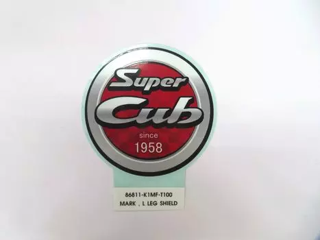 Honda Genuine Super Cub Super Cub since1958 Mark Logo Sticker