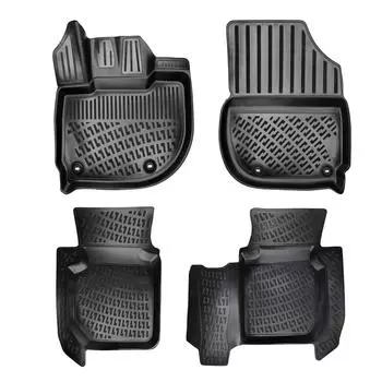 Хонда ХР-В (После 2022 года) Высококачественные и прочные резиновые автомобильные коврики — без запаха, нескользящие, долговечные.