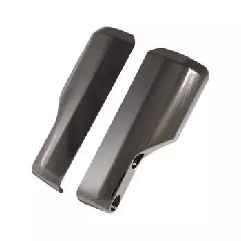 Honda Monkey 125 Передняя вилка левая и правая, комплект, внешняя черная пластина Monkey Передняя вилка Защитная защита вилки Аксессуары Monkey 125 Индивидуальные детали