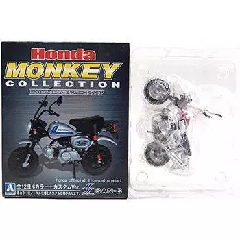 Honda Monkey Collection Monkey CBX400F Цветная модель Custom Ver Отдельный предмет [5B] San-S 1/20 (2003)