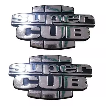 Honda Super Cub 50 Side Cover Emblem 2 Piece Set Energy Price