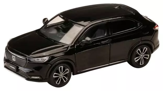 Honda VEZEL HEV Z Crystal Black Pearl 1/64 e