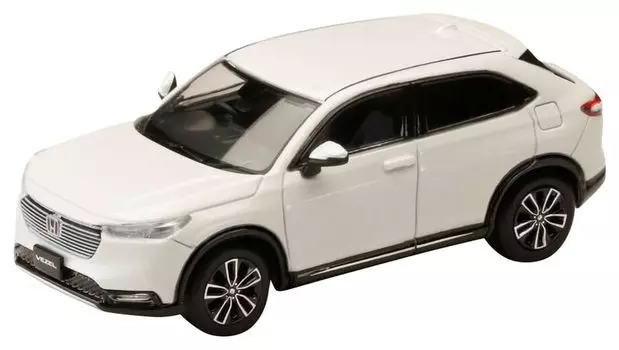 Honda VEZEL HEV Z Platinum White Pearl 1/64 e
