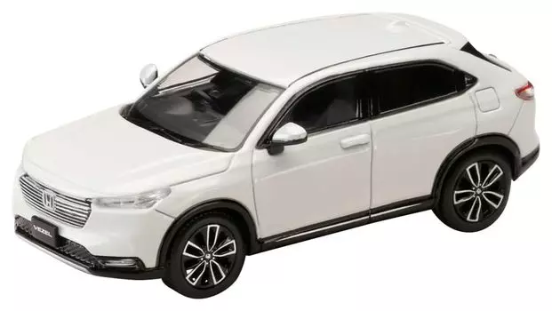 Honda VEZEL HEV Z Premium Sunlight White Pearl 1/64 e