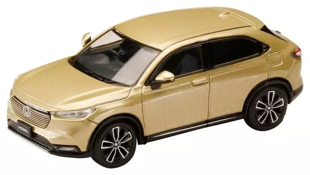 Honda VEZEL HEV Z Sand Khaki Pearl 1/64 e