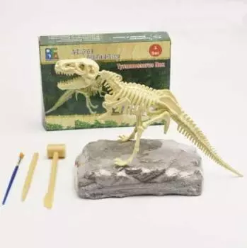 Honest Shop Dinosaur Excavation Skeleton Fossil Excavation Kit Fossil Excavation Toy Dinosaur Fossil Excavation Dinosaur Excavation Kit Educational
