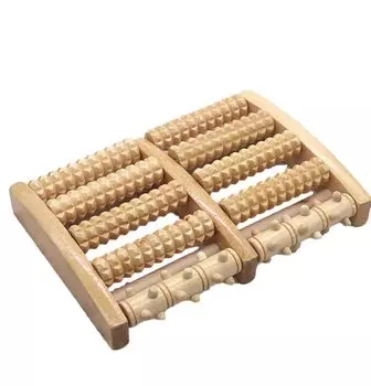 Honest Shop Foot Massager Foot Massage Device Foot Massage Roller Massage Wood Wood