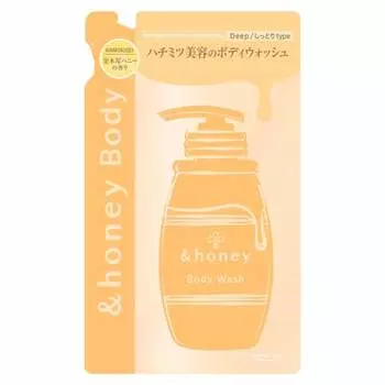 &honey Deep Moist Gel Body Wash Refill 440 мл | Мыло для тела