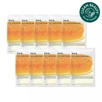 [Honey Glow] Aviv Mildly Acidic pH Sheet Mask Honey Fit 10P,Korean mask pack