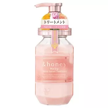 &honey &honey And Honey Melty Moist Repair Hair Treatment 2.0 «Медовый уход за волосами, устраняющий пушистость и кудри» 445 г Ополаскиватель/Кондиционер