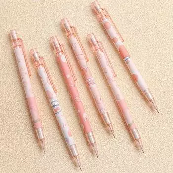 Honey Pencil Refill Peach Writing Tool Mechanical Pencil Automatic Pencils Press Pen Movable Pencil 1 PCS Pencil