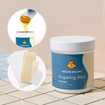 Honey Ring Honey Ring Сильный воск для шугаринга, самостоятельная бразильская эпиляция для мужчин, удаление волос на животе, анусе, ногах, 500 г, 1 шт.