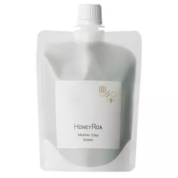 HONEY ROA Mother Clay 240 г Глиняная упаковка для гладкой кожи и обертывания [Старый продукт] (зеленый) смывать