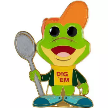 Honey Smacks Dig Em Frog 4 дюйма, поп! Эмалированный штифт