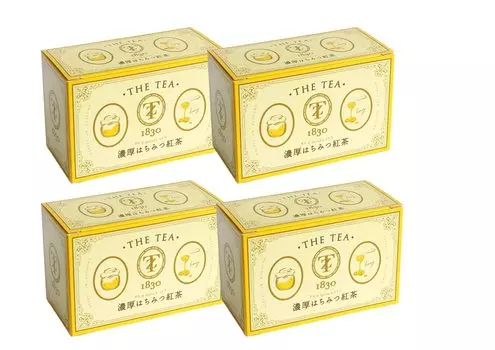 Honey TYAZEN Rich Honey Black Tea 4 коробки, пакеты x 4 028399 [использование внутри страны] [переработка внутри страны] (12 коробок)