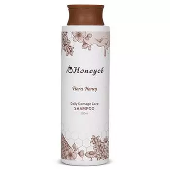 Honeyche Daily Damage Care Shampoo Honey Floral Scent, 1 ea, 500ml