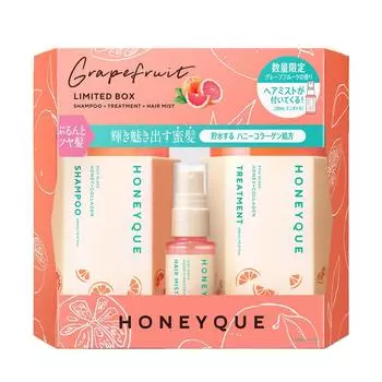 Honeyk Rich Gloss Mini Hair Mist Limited Edition с ароматом грейпфрута для волос (Шампунь и лечение)