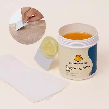 Honeyling Honeyling Мягкий сахарный воск для самостоятельной депиляции Набор для самостоятельной депиляции беременным женщинам Анальные волосы Удаление волос подмышками, 1 шт., 500 г