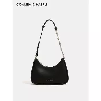 Hong Kong Brand Bag Women s Underarm Bag Summer 2025 New Arrival Fashion Shoulder Bag Work Clothing Dumpling Bag Crossbody Bag Black counter genuine goods [collection gift bag]]