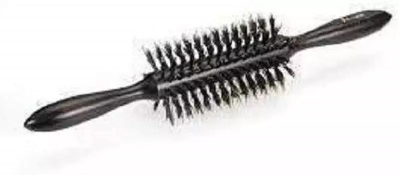 Hongo Roll Brush Двуручная вращающаяся щетка для волос 1 шт. K-1000 чёрный