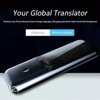 HONGTOP Устройство камеры перевода T11 в реальном времени интеллектуальный голосовой фотопереводчик 1500 мА 138 языков портативный текстовый голосовой переводчик